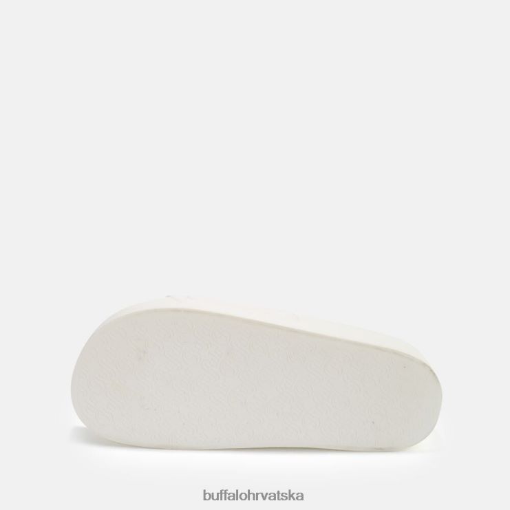 bijela Buffalo lake bold sandale s platformom veganske |slajdova TDD6T462